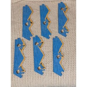 Settlers Of Catan Replacement Sea Frame Pieces- Six